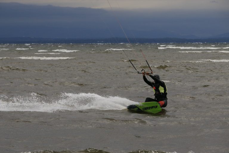 kiteboarding lake champlain